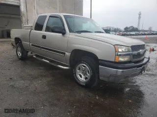 2003 Chevrolet Silverado 1500 LS with VIN 2GCEK19V931147785, listed as a Copart auction lot 48898555 with 103,354 mi miles and Salvage Title. Bid and sale history available at carsss.com. Image 4.