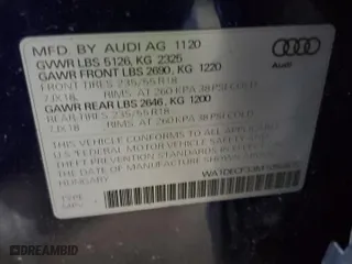 2021 Audi Q3 S line Premium with VIN WA1DECF33M1050472, listed as a Copart auction lot 50397795 with 28,876 mi miles and Salvage Title. Bid and sale history available at carsss.com. Image 14.