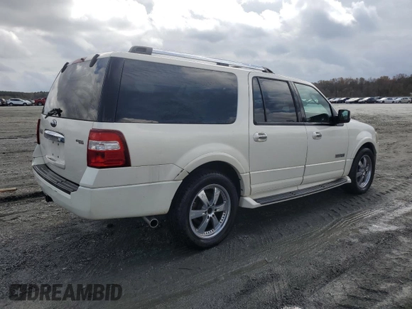 2007 Ford Expedition Max Limited z VIN 1FMFK20557LA08255, wystawiony jako Copart lot #79234094 z przebiegiem 247 808 mil mil oraz Szkoda całkowita • Salvage title. Historia ofert i sprzedaży dostępna na DreamBid. Obrazek 3.