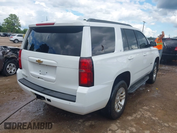 2016 Chevrolet Tahoe LT with VIN 1GNSKBKC0GR227451, listed as a IAAI auction lot 42241120 with 243,354 mi miles and . Bid and sale history available at DreamBid. Image 4.