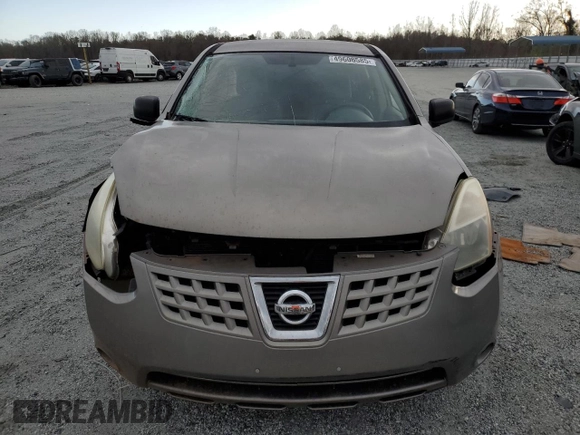 2008 Nissan Rogue SL with VIN JN8AS58V28W405088, listed as a Copart auction lot 49606585 with 126,370 mi miles and Salvage Title. Bid and sale history available at DreamBid. Image 5.