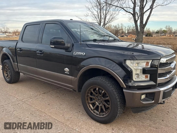 2015 Ford F-150 XLT with VIN 1FTEW1EG3FFA53104, listed as a Copart auction lot 43859665 with 182,930 mi miles and Clean Title. Bid and sale history available at carsss.com. Image 1.