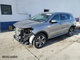 2023 Kia Sorento Hybrid EX with VIN KNDRHDLG4P5134216, listed as a Copart auction lot 84674484 with 39,510 mi miles and Salvage Title. Bid and sale history available at carsss.com. Image 1.