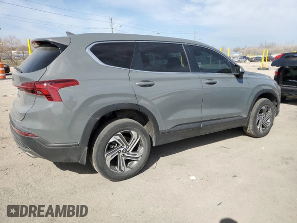 2023 Hyundai Santa Fe SE with VIN 5NMS1DAJXPH502836, listed as a Copart auction lot 48951395 with 38,282 mi miles and Salvage title. Bid and sale history available at DreamBid. Image 3.