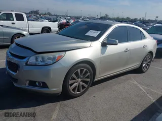 2015 Chevrolet Malibu LTZ with VIN 1G11F5SL0FF336477, listed as a IAAI auction lot 41844225 with 121,384 mi miles. Bid and sale history available at carsss.com. Image 2.