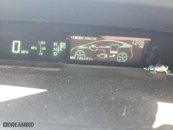 2010 Toyota Prius II with VIN JTDKN3DU3A0176485, listed as a Copart auction lot 53692745 with 146,443 mi miles and Clean Title. Bid and sale history available at carsss.com. Image 9.