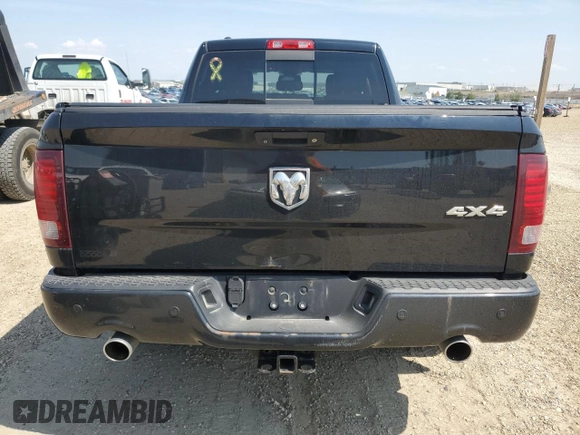 2015 Ram 1500 Sport with VIN 1C6RR7HT3FS519116, listed as a Copart auction lot 65647615 with 275,562 mi miles and Salvage title. Bid and sale history available at DreamBid. Image 6.