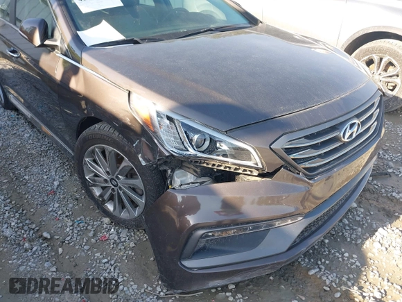 2016 Hyundai Sonata Sport with VIN 5NPE34AF0GH343444, listed as a IAAI auction lot 42034215 with 55,768 mi miles and . Bid and sale history available at DreamBid. Image 6.