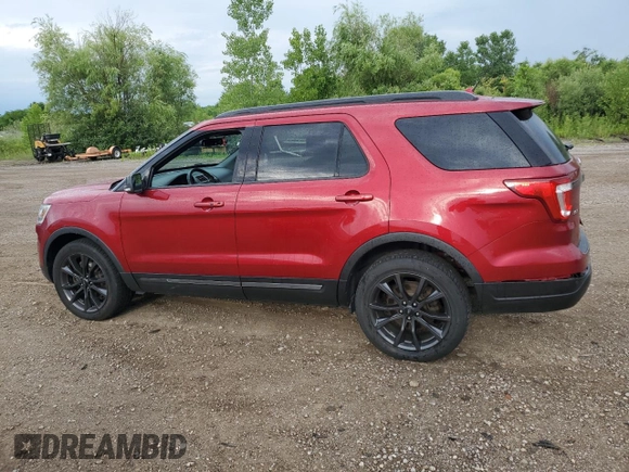 2018 Ford Explorer XLT с VIN 1FM5K8D82JGC04222, выставлен на аукционе Copart как лот 65341865 с пробегом 123 742 миль миль и Списание • Salvage title. История ставок и продаж доступна на DreamBid. Изображение 2.