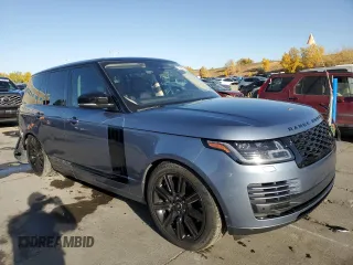 2022 Land Rover Range Rover Westminster with VIN SALGS2RU2NA459700, listed as a Copart auction lot 75722584 with 33,379 mi miles and Clean title. Bid and sale history available at DreamBid. Image 4.