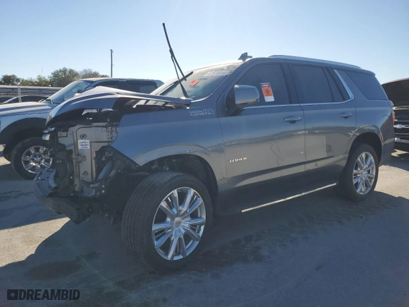 2021 Chevrolet Tahoe High Country with VIN 1GNSCTKL7MR383176, listed as a Copart auction lot 81976044 with 59,930 mi miles and Clean Title. Bid and sale history available at carsss.com. Image 1.