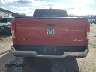2022 Ram 1500 Big Horn with VIN 1C6RRFFG3NN455883, listed as a Copart auction lot 45040585 with 28,973 mi miles and Salvage Title. Bid and sale history available at carsss.com. Image 6.