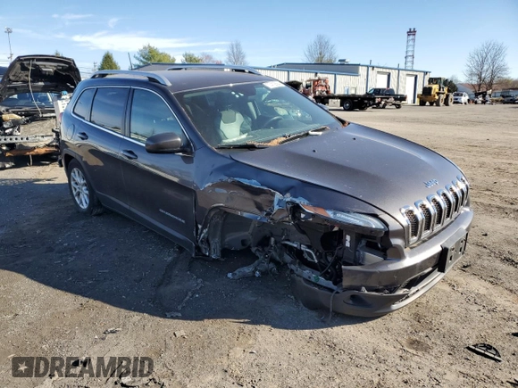 2018 Jeep Cherokee Latitude Plus with VIN 1C4PJLLB1JD512001, listed as a Copart auction lot 77412584 with 40,637 mi miles and Salvage title. Bid and sale history available at DreamBid. Image 4.