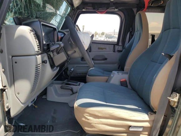 1997 Jeep Wrangler SE with VIN 1J4FY29P2VP438901, listed as a Copart auction lot 63812924 with 0 mi miles and Salvage Title. Bid and sale history available at carsss.com. Image 7.