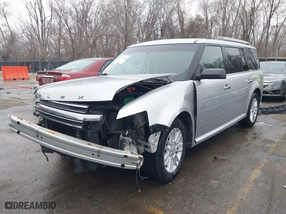 2016 Ford Flex SEL with VIN 2FMGK5C81GBA07096, listed as a IAAI auction lot 41167950 with 163,075 mi miles. Bid and sale history available at carsss.com. Image 18.
