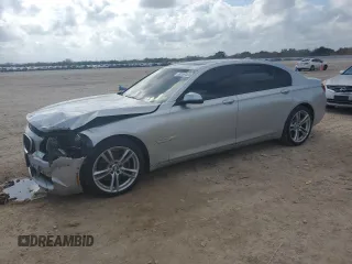 2015 BMW 7 Series 740Li xDrive with VIN WBAYF4C57FGS99225, listed as a Copart auction lot 82167004 with 145,711 mi miles and Salvage Title. Bid and sale history available at carsss.com. Image 1.