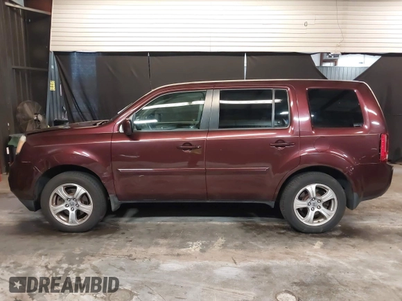 2012 Honda Pilot EX-L with VIN 5FNYF4H55CB018315, listed as a IAAI auction lot 42051230 with 121,702 mi miles and . Bid and sale history available at DreamBid. Image 14.