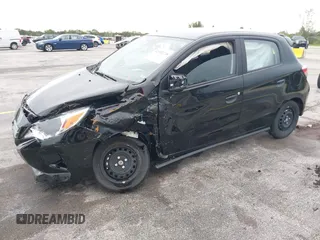 2024 Mitsubishi Mirage ES с VIN ML32AUHJ7RH022640, выставлен на аукционе IAAI как лот 42382228 с пробегом 6 928 миль миль и . История ставок и продаж доступна на DreamBid. Изображение 2.