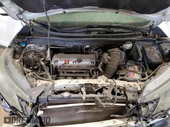 2012 Honda CR-V EX-L with VIN 5J6RM4H79CL032155, listed as a Copart auction lot 53805815 with 159,054 mi miles and Salvage Title. Bid and sale history available at carsss.com. Image 12.
