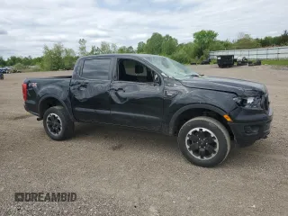 2021 Ford Ranger XL with VIN 1FTER4FH6MLD16040, listed as a Copart auction lot 57402125 with 65,349 mi miles and Salvage title. Bid and sale history available at DreamBid. Image 4.