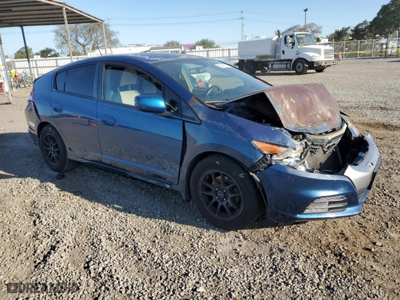 2012 Honda Insight with VIN JHMZE2H36CS001860, listed as a Copart auction lot 46548215 with 132,900 mi miles and Salvage Title. Bid and sale history available at carsss.com. Image 4.
