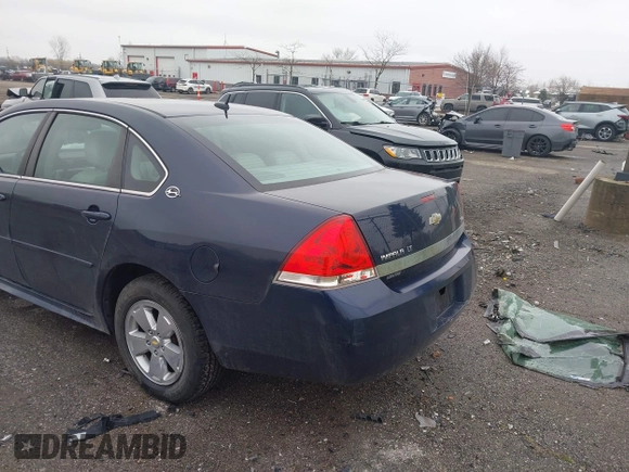2009 Chevrolet Impala LT with VIN 2G1WT57K091161626, listed as a IAAI auction lot 41999593 with 114,366 mi miles and . Bid and sale history available at DreamBid. Image 3.