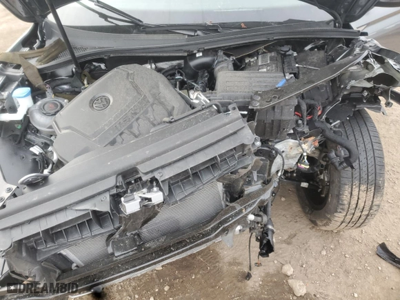 2023 Volkswagen Tiguan SE with VIN 3VV3B7AX9PM126197, listed as a Copart auction lot 86929994 with 23,021 mi miles and Salvage Title. Bid and sale history available at carsss.com. Image 12.