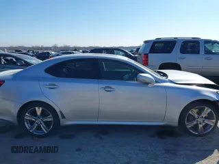 2011 Lexus IS with VIN JTHBE5C23B5027895, listed as a IAAI auction lot 41644708 with 166,061 mi miles. Bid and sale history available at carsss.com. Image 13.