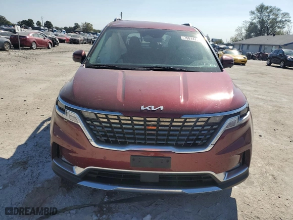 2022 Kia Carnival SX with VIN KNDNE5H32N6067285, listed as a Copart auction lot 75514734 with 103,473 mi miles and Salvage Title. Bid and sale history available at carsss.com. Image 5.