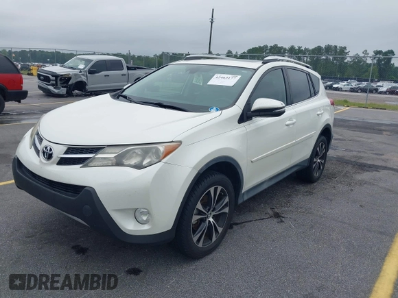 2015 Toyota RAV4 Limited z VIN 2T3DFREV2FW356821, wystawiony jako IAAI lot #42463177 z przebiegiem 105 255 mil mil oraz . Historia ofert i sprzedaży dostępna na DreamBid. Obrazek 2.