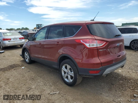 2016 Ford Escape SE with VIN 1FMCU0G74GUA49902, listed as a Copart auction lot 61148154 with 0 mi miles and Salvage Title. Bid and sale history available at carsss.com. Image 2.