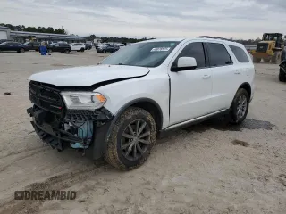 2018 Dodge Durango SXT z VIN 1C4RDHAG8JC231900, wystawiony jako Copart lot #45878575 z przebiegiem 154 110 mil mil oraz Szkoda całkowita • Salvage title. Historia ofert i sprzedaży dostępna na DreamBid. Obrazek 1.