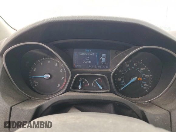 2013 Ford Focus SE with VIN 1FADP3F27DL156733, listed as a Copart auction lot 75818404 with 115,172 mi miles and Salvage Title. Bid and sale history available at carsss.com. Image 9.