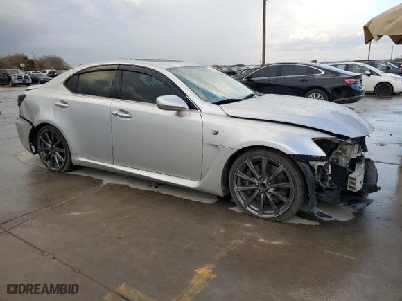 2008 Lexus IS F with VIN JTHBP262185001731, listed as a Copart auction lot 85277284 with NaN miles and Salvage Title. Bid and sale history available at carsss.com. Image 4.