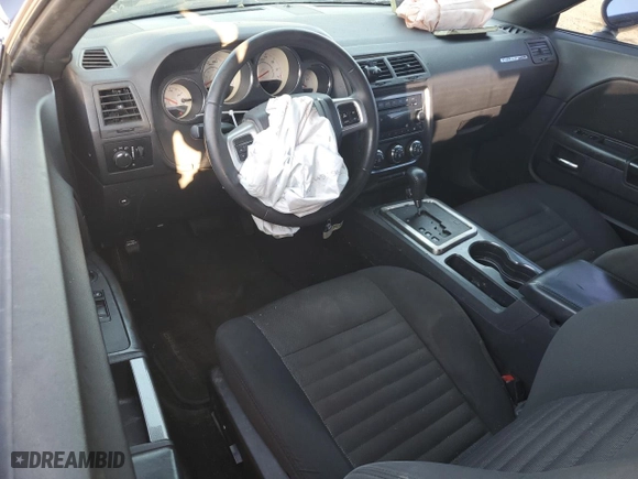 2014 Dodge Challenger SXT with VIN 2C3CDYAG2EH195876, listed as a Copart auction lot 47106235 with 0 mi miles and Salvage Title. Bid and sale history available at carsss.com. Image 8.