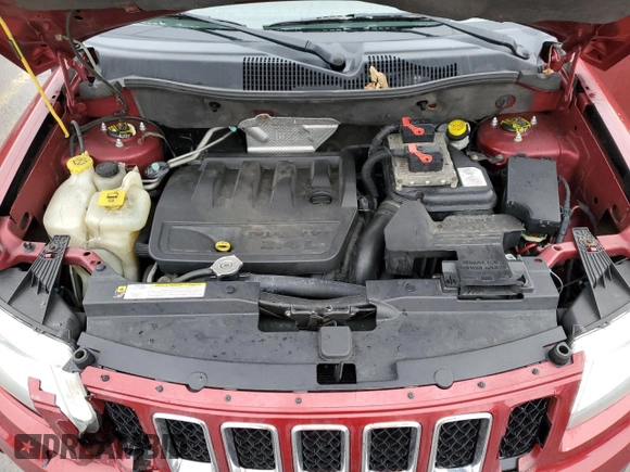 2011 Jeep Compass Limited with VIN 1J4NF5FB7BD164166, listed as a Copart auction lot 42516155 with 129,584 mi miles and Salvage Title. Bid and sale history available at carsss.com. Image 12.