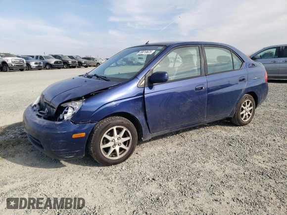 2003 Toyota Prius with VIN JT2BK18U430081131, listed as a Copart auction lot 89019625 with 231,777 mi miles and Salvage Title. Bid and sale history available at carsss.com. Image 1.