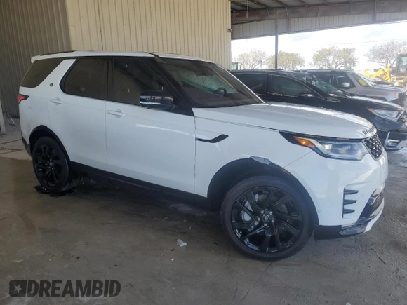 2023 Land Rover Discovery with VIN SALRT2EX8P2485687, listed as a Copart auction lot 51277505 with 26,412 mi miles and Salvage Title. Bid and sale history available at DreamBid. Image 4.