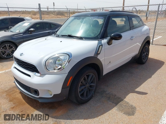 2013 MINI Paceman S ALL4 with VIN WMWSS7C51DWN51802, listed as a IAAI auction lot 41885786 with 96,386 mi miles and . Bid and sale history available at DreamBid. Image 17.