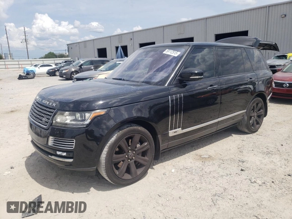 2015 Land Rover Range Rover with VIN SALGW3TF9FA204998, listed as a Copart auction lot 59112515 with 91,655 mi miles and Salvage title. Bid and sale history available at DreamBid. Image 1.