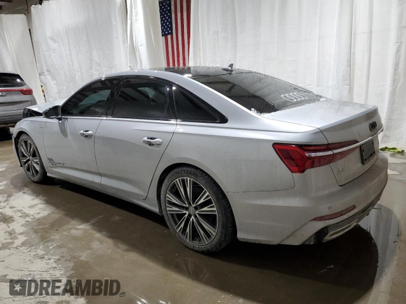 2019 Audi A6 Premium with VIN WAUK2AF21KN099903, listed as a Copart auction lot 88390755 with 66,504 mi miles and Salvage Title. Bid and sale history available at carsss.com. Image 2.