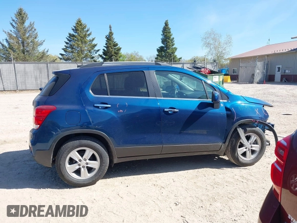 2020 Chevrolet Trax LT with VIN 3GNCJLSB6LL288423, listed as a IAAI auction lot 42213843 with 75,624 mi miles and . Bid and sale history available at DreamBid. Image 14.
