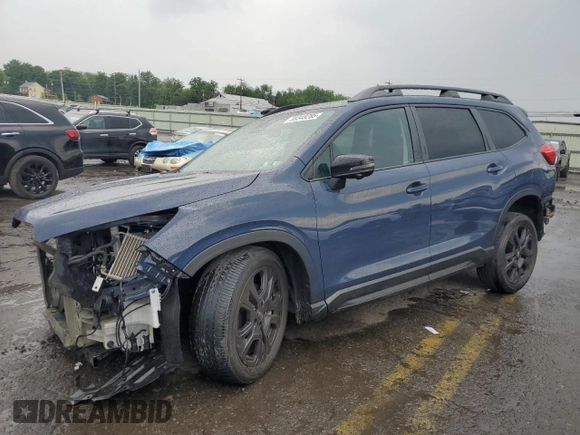 2023 Subaru Ascent Onyx Limited с VIN 4S4WMAKD6P3423741, выставлен на аукционе Copart как лот 59348285 с пробегом 34 531 миль миль и Списание • Salvage title. История ставок и продаж доступна на DreamBid. Изображение 1.