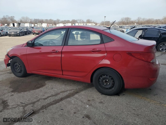 2016 Hyundai Accent SE with VIN KMHCT4AE6GU138811, listed as a Copart auction lot 48689585 with 137,913 mi miles and Salvage Title. Bid and sale history available at carsss.com. Image 2.