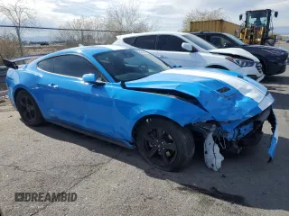 2022 Ford Mustang EcoBoost with VIN 1FA6P8TH0N5132584, listed as a Copart auction lot 45401895 with 14,658 mi miles and Salvage Title. Bid and sale history available at carsss.com. Image 4.