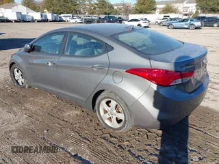 2013 Hyundai Elantra GLS with VIN 5NPDH4AE5DH360708, listed as a IAAI auction lot 41458823 with 109,557 mi miles and . Bid and sale history available at DreamBid. Image 3.