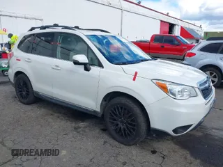 2016 Subaru Forester 2.5i Touring with VIN JF2SJAXC3GH511355, listed as a IAAI auction lot 41818639 with 1 mi miles. Bid and sale history available at carsss.com. Image 1.