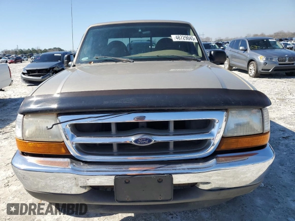 2000 Ford Ranger XL with VIN 1FTYR14V5YTA14815, listed as a Copart auction lot 48729045 with 204,497 mi miles and Clean Title. Bid and sale history available at carsss.com. Image 5.