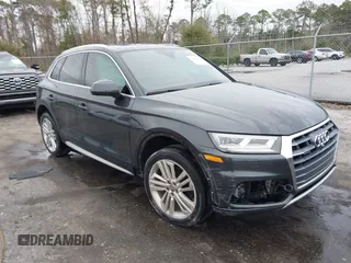 2018 Audi Q5 Prestige z VIN WA1CNAFY3J2219004, wystawiony jako IAAI lot #41390330 z przebiegiem 77 570 mil mil oraz . Historia ofert i sprzedaży dostępna na DreamBid. Obrazek 1.