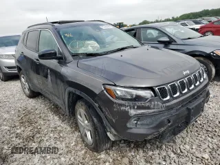 2024 Jeep Compass Latitude z VIN 3C4NJDBN0RT591675, wystawiony jako Copart lot #58857025 z przebiegiem 15 146 mil mil oraz Nie do naprawy • Non repairable. Historia ofert i sprzedaży dostępna na DreamBid. Obrazek 4.
